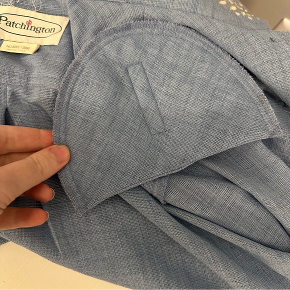 Vintage Patchington Two Piece Blouse set. Women’s XS. - Picture 5 of 10